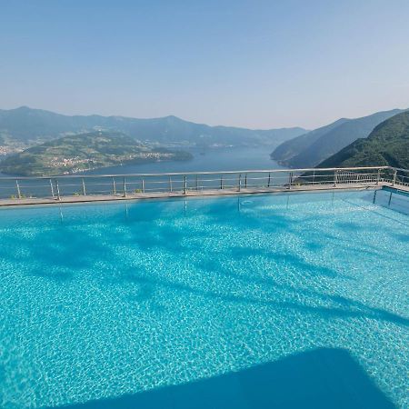 Van Gogh - Beautiful Lake Iseo View And Swimming Pool Parzanica Dış mekan fotoğraf