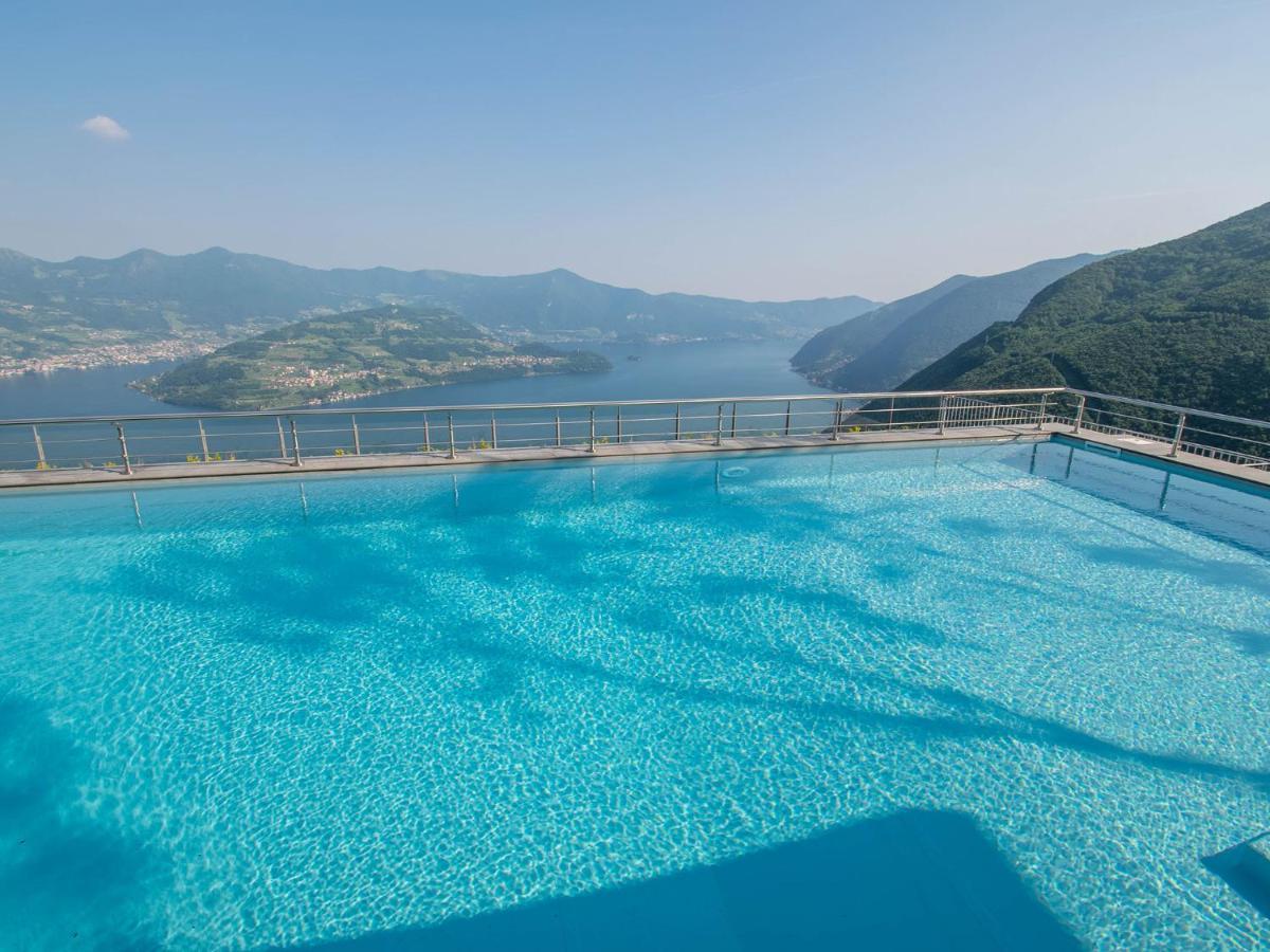 Van Gogh - Beautiful Lake Iseo View And Swimming Pool Parzanica Dış mekan fotoğraf