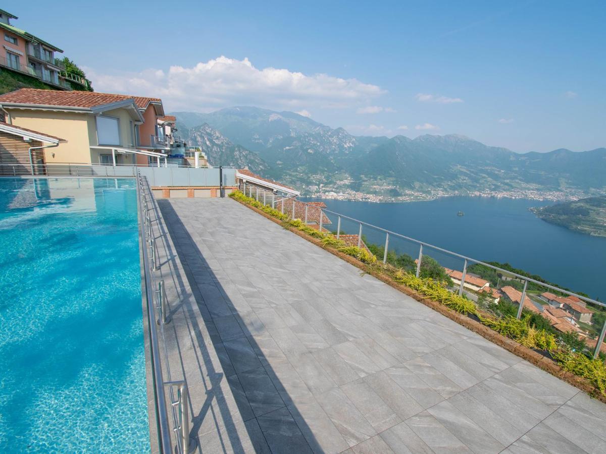 Van Gogh - Beautiful Lake Iseo View And Swimming Pool Parzanica Dış mekan fotoğraf