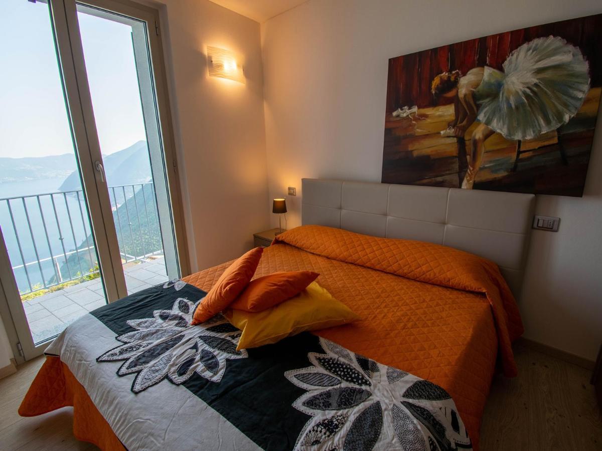 Van Gogh - Beautiful Lake Iseo View And Swimming Pool Parzanica Dış mekan fotoğraf