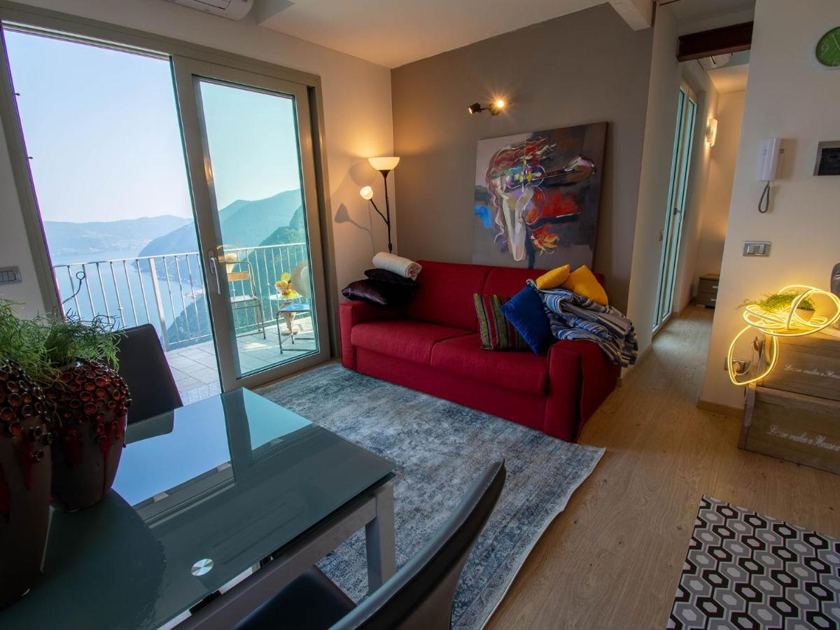 Van Gogh - Beautiful Lake Iseo View And Swimming Pool Parzanica Dış mekan fotoğraf